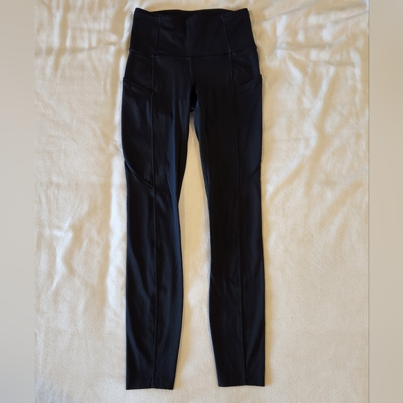 Lululemon Fast & Free Legging 25" Black - Picture 1 of 6